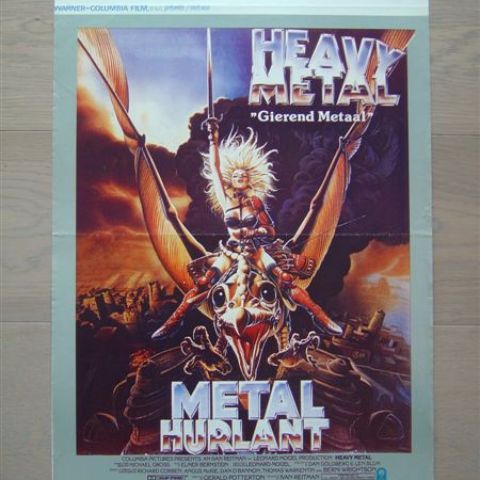 'Heavy Metal' Belgian affichette